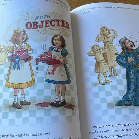 I Dissent: Ruth Bader Ginsburg Makes Her Mark Hardcover Book - Picture 3 of 6